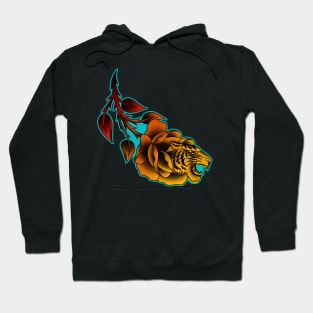 tiger sunset Hoodie